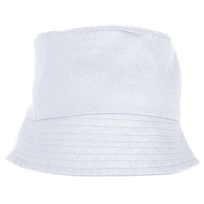 Contract Cotton Floppy Hat Kiddies - White