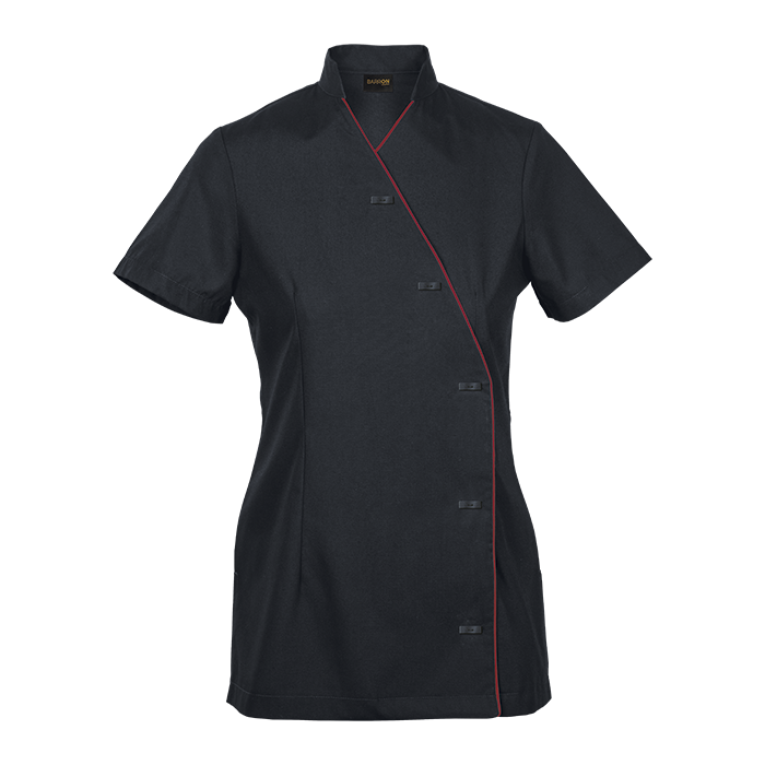 Ivy Tunic - Black/Red