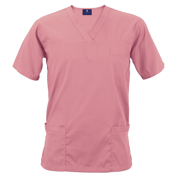 Riley Scrub Top - Pink