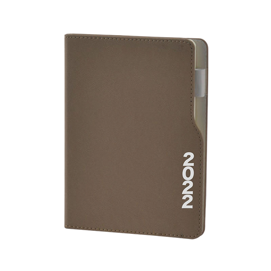 Executive Cut Away A5 Diary - Brown