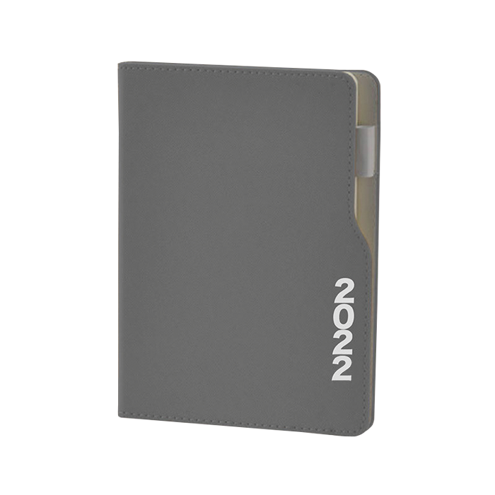 Executive Cut Away A5 Diary - Grey