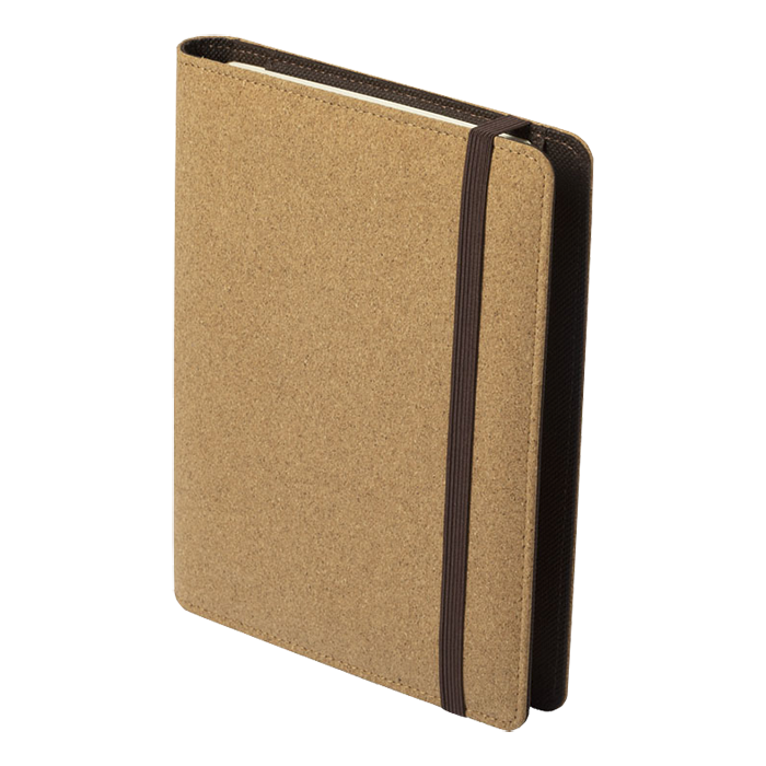 Toskan Notebook With Wireless Charger - Natural