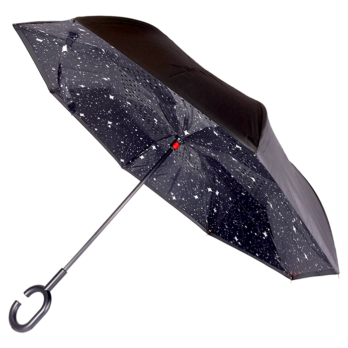 Printed Reversible Umbrella - Night Star