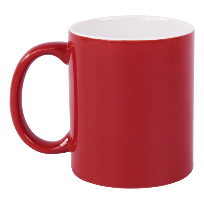 330ml Ceramic Loom Mug - Red