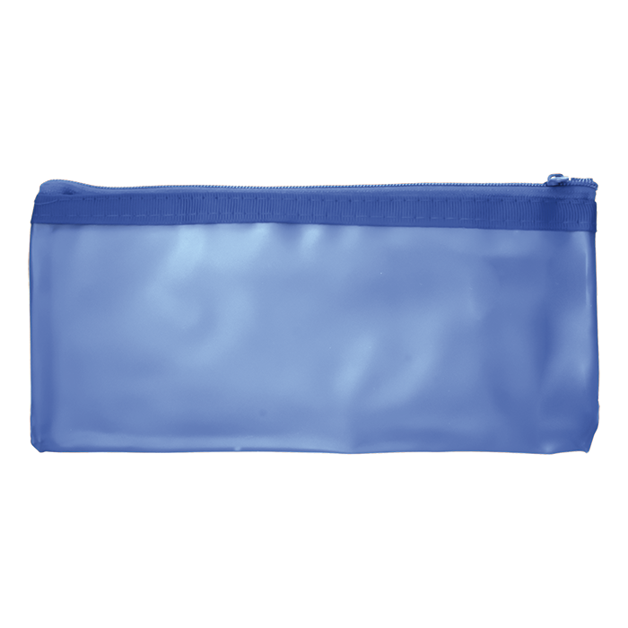 Pvc Pencil Case - Blue