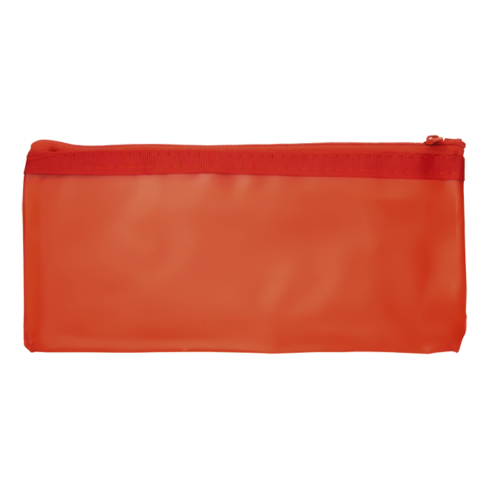 Pvc Pencil Case - Red