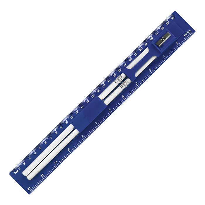 4 In 1 Stationery Kit - Blue