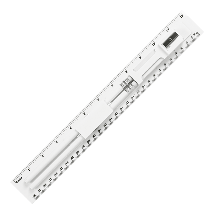 4 In 1 Stationery Kit - White