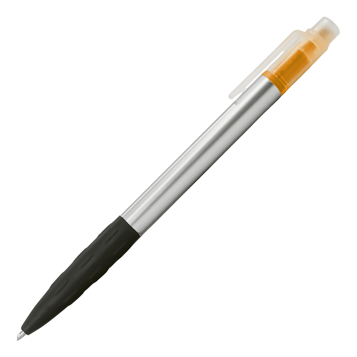Neptune Pen With Highlighter - Orange
