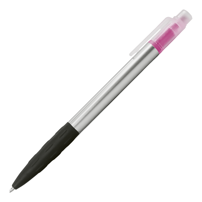 Neptune Pen With Highlighter - Pink