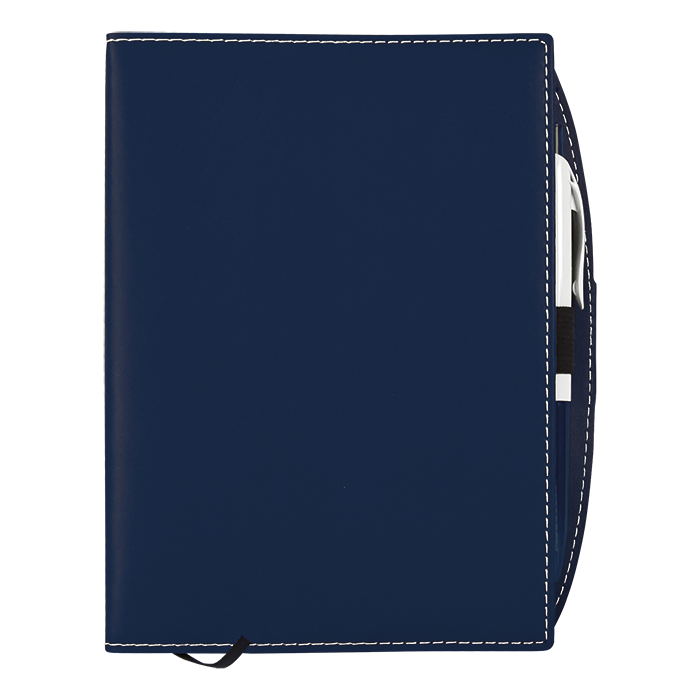 Pvc Journal - Navy Blue