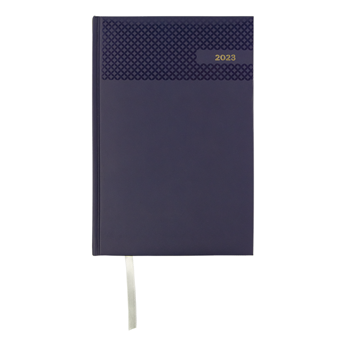 2023 Velvet Touch Diamond A5 Diary - Navy