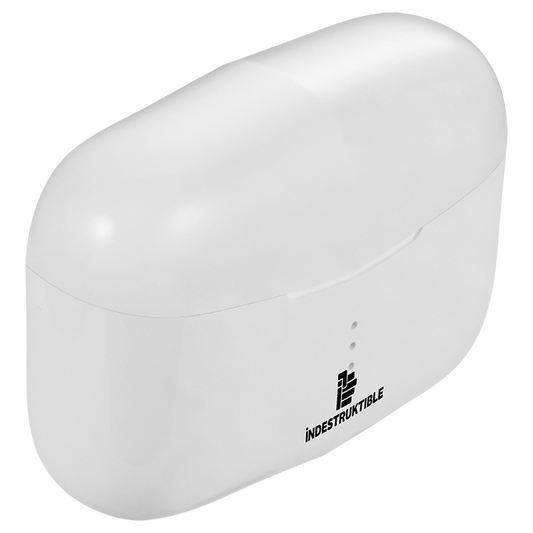 IND TWS Stem Earphone with Charging Case - White