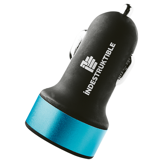 IND Dual Car Charger - Black