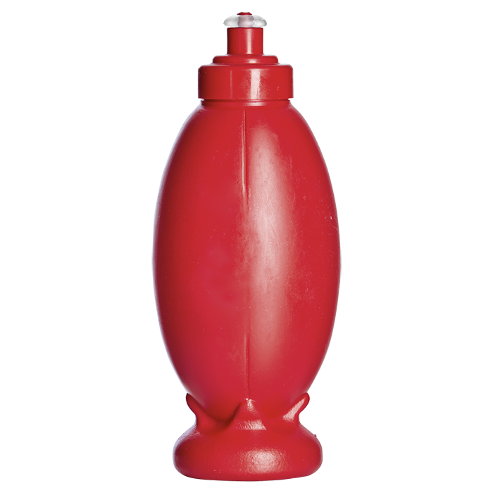 650ml Rugby Water Bottle - Red