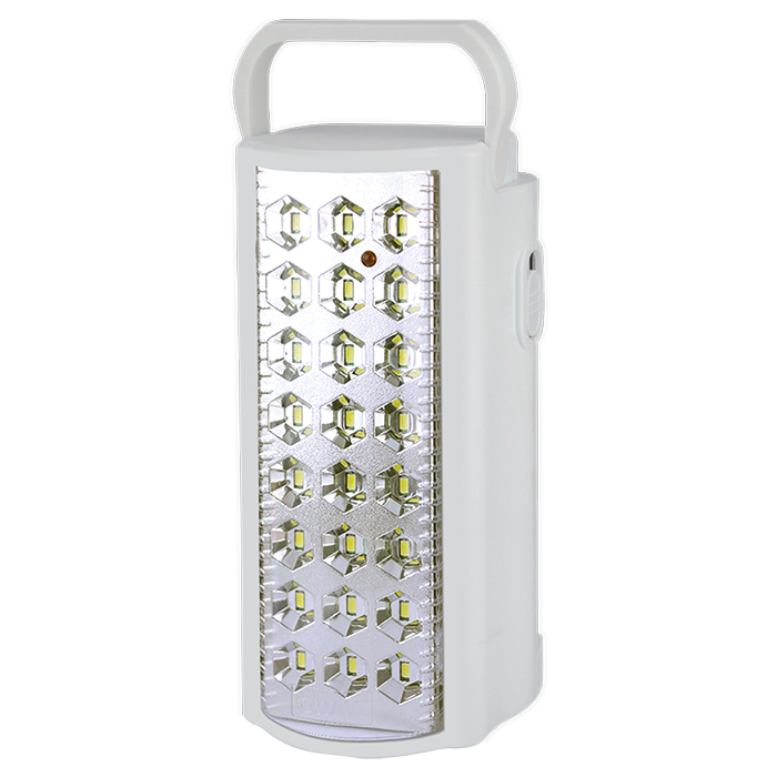 Rechargable Emergency Lantern With Power Bank - White