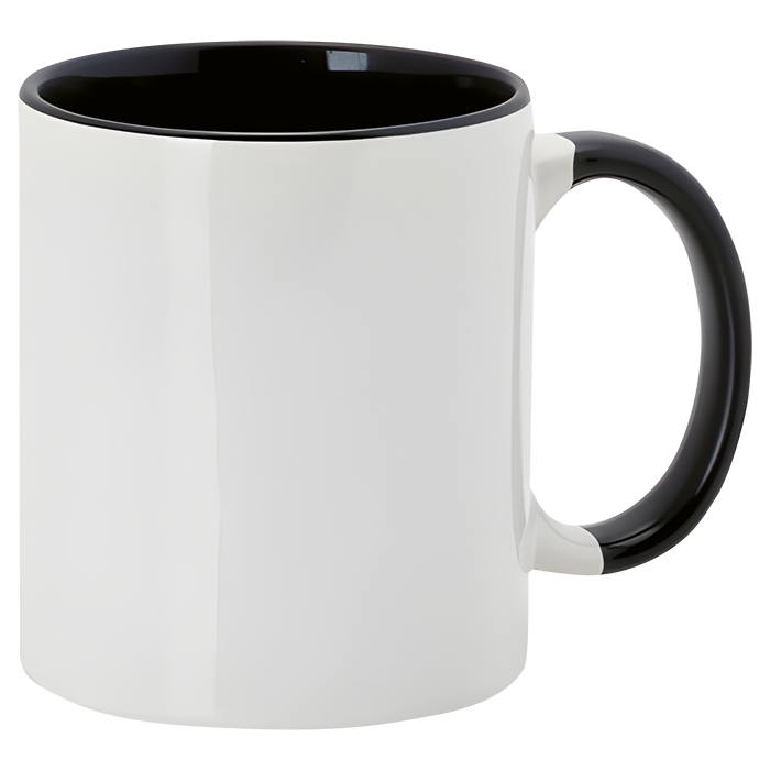 350ml Sublimation Mug Harnet - Black