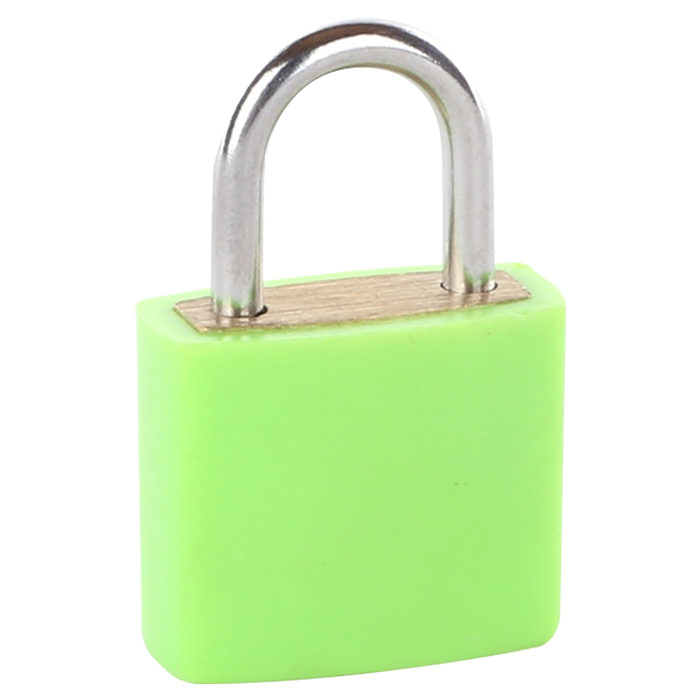 Cellini Easy Id Padlock Set (2 X Key Locks) - Lime