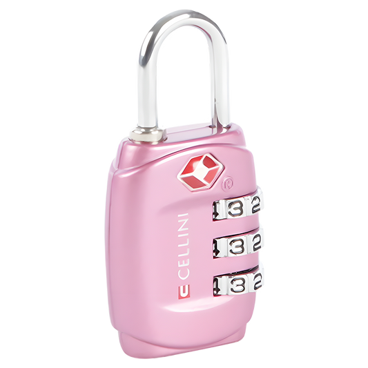 Cellini Tsa Cable Lock - Pink