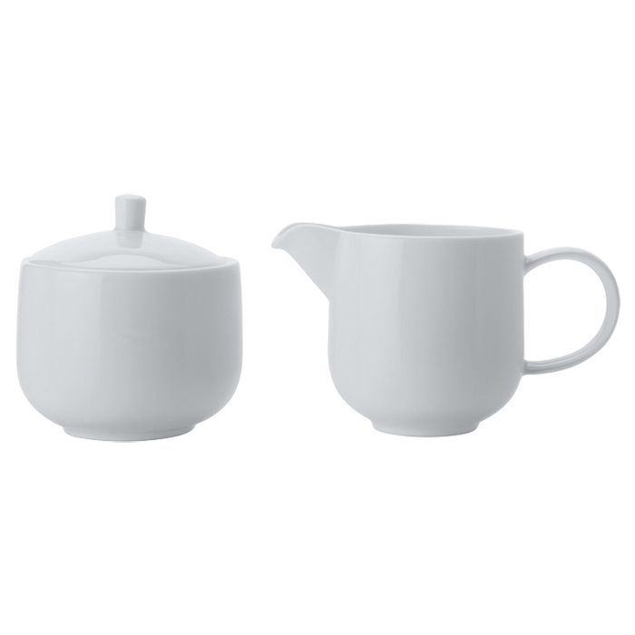 Cashmere Sugar and Creamer Set - White