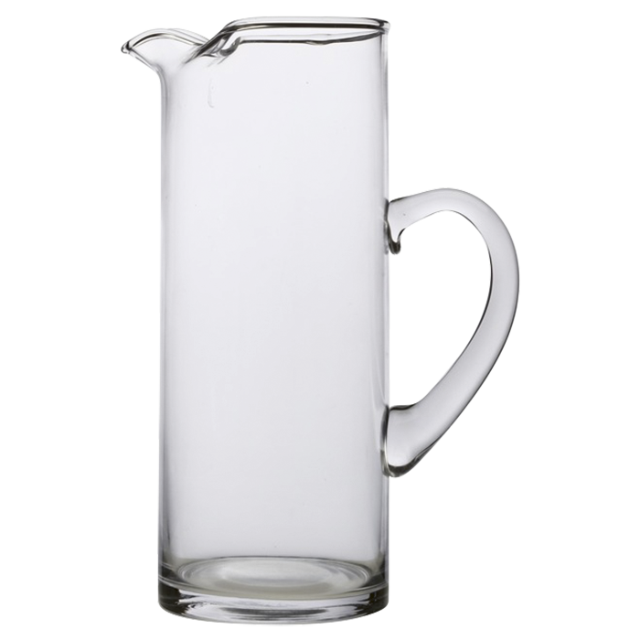 Diamante Cylindrical Water Jug 1.5l - Clear