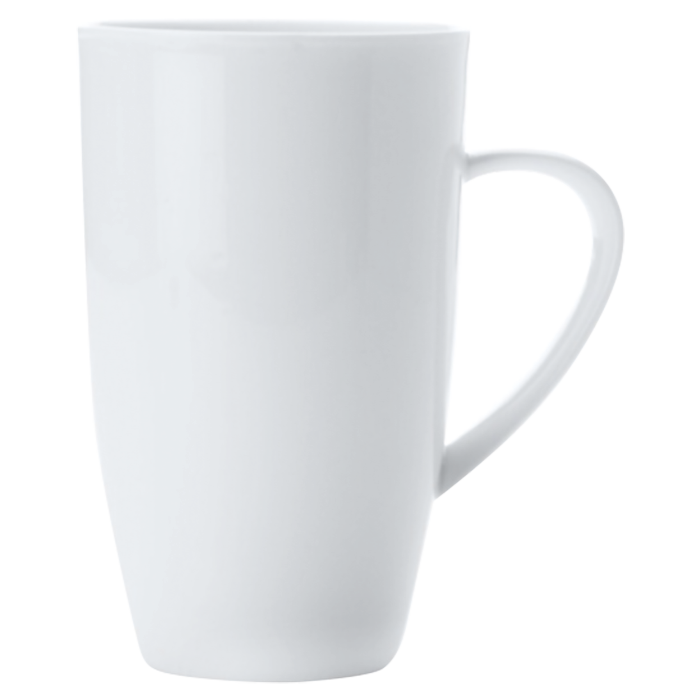 White Basics Coupe Mug Tall 600ml - White