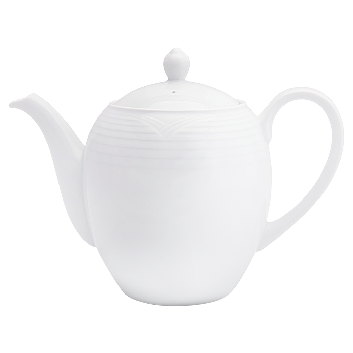 Arctic White Tea Pot 1.34l - White