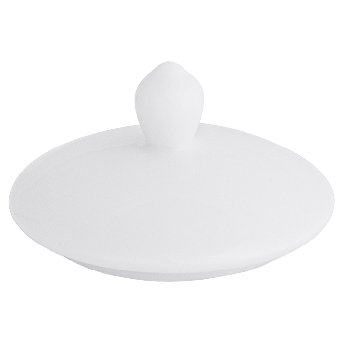 Arctic White Sugar Bowl Lid Only - White