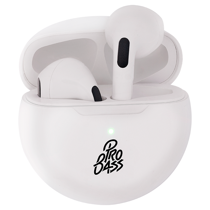 Pro Bass Future Series True Wireless Earphones - White