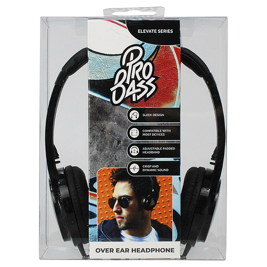 ProBass Elevate Series Headphones - Black
