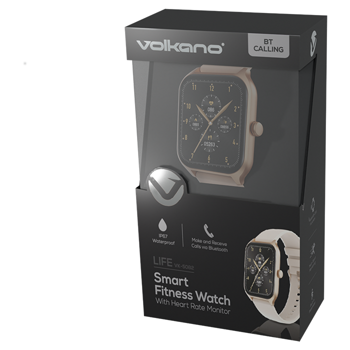 Volkano Life Series Smart Watch - Rose Gold