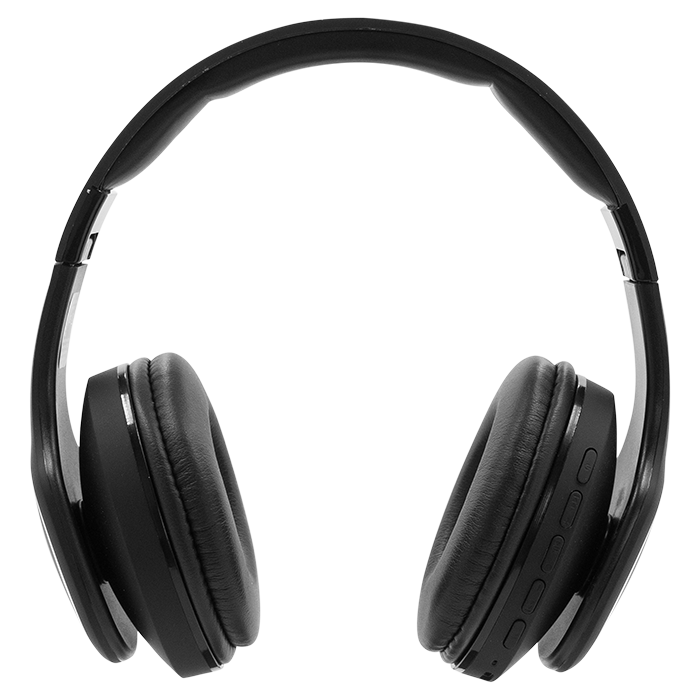 Volkano Phonic Series Wireless Bluetooth Headphones - Black