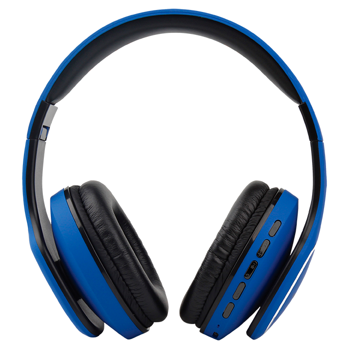 Volkano Phonic Series Wireless Bluetooth Headphones - Blue