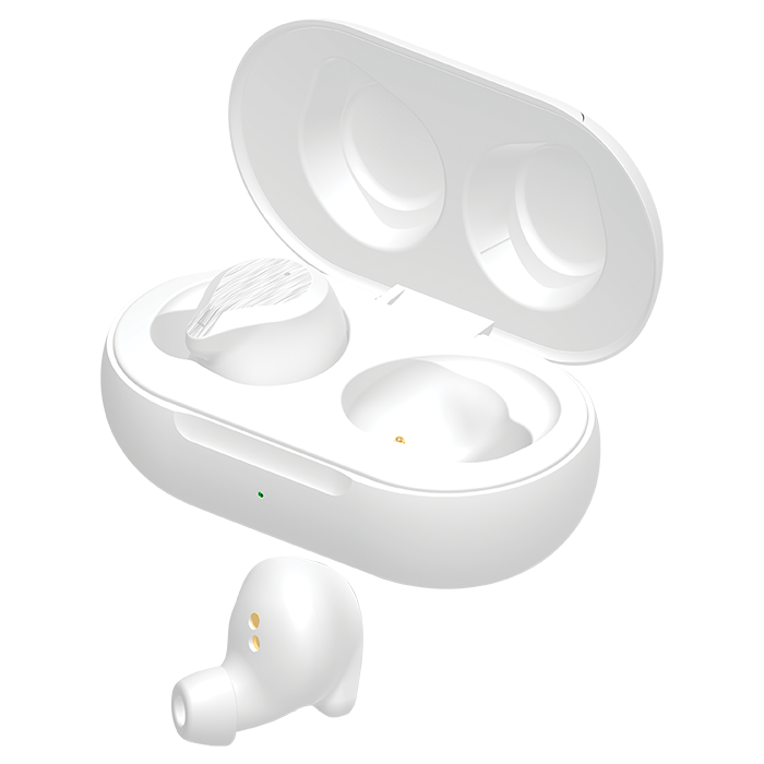 Volkano Scorpio Series True Wireless Earphones - White