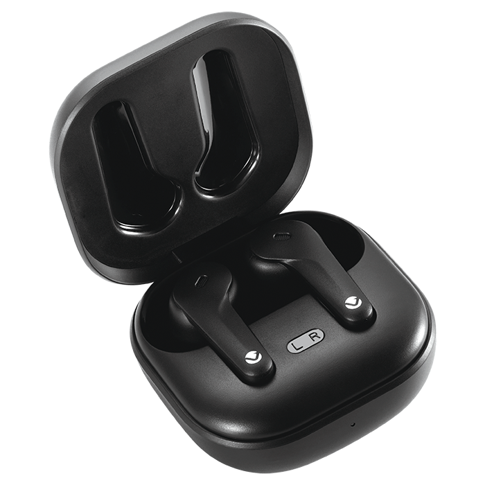Volkano Silento series True Wireless Earphones - Black