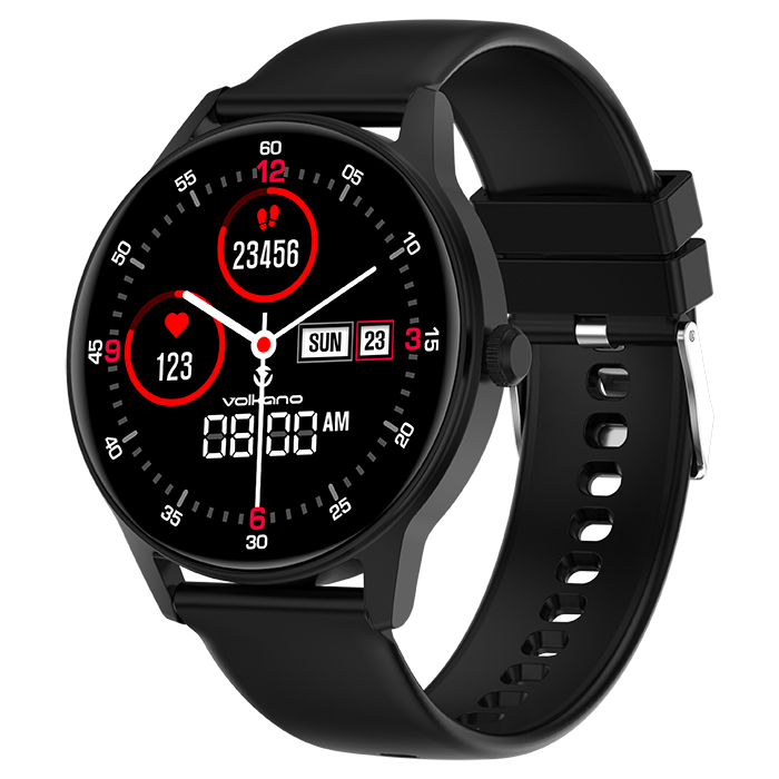 Volkano Soul Series Smart Watch - Black