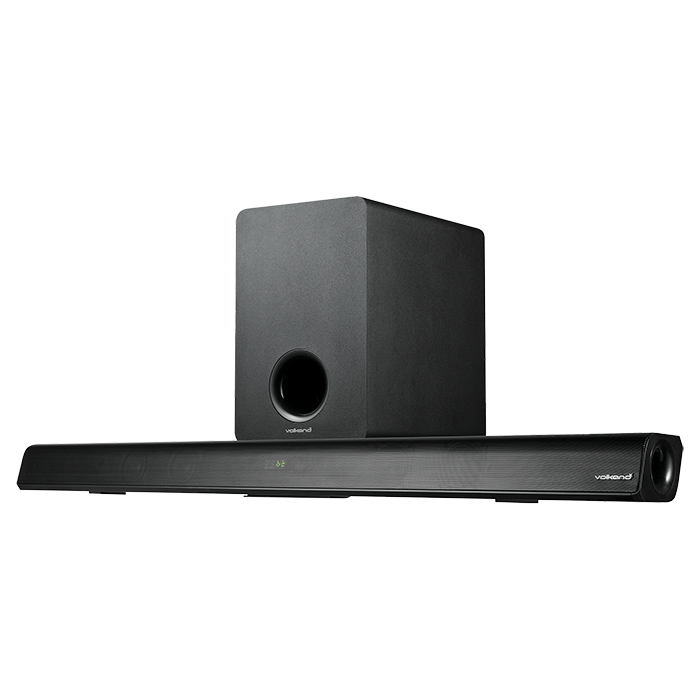 VolkanoX Shockwave Series 120W Soundbar - Black