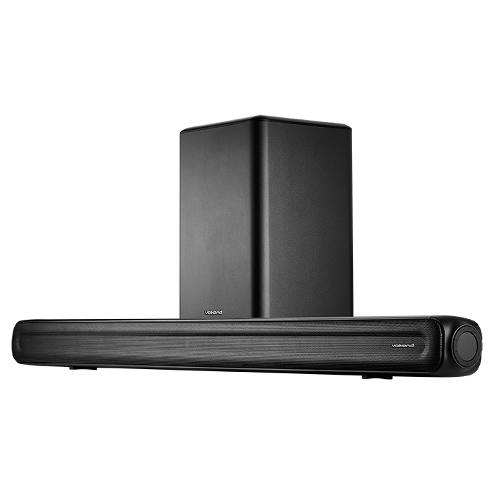 VolkanoX Supersonic Series 2.1 Soundbar System - Black
