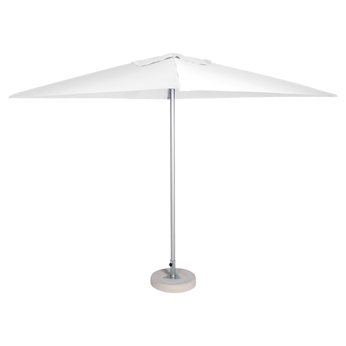 2.0m Classic Parasol - White