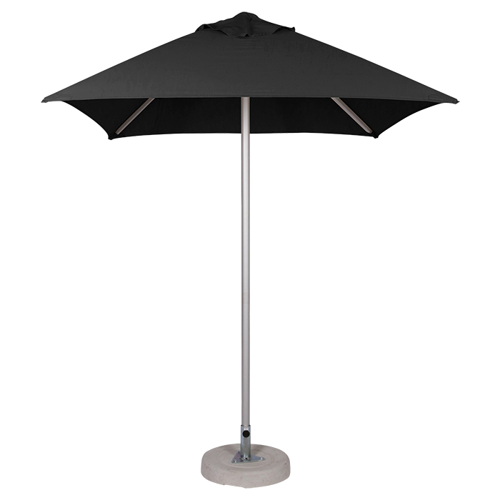 2.0m Eezilock Parasol - Black