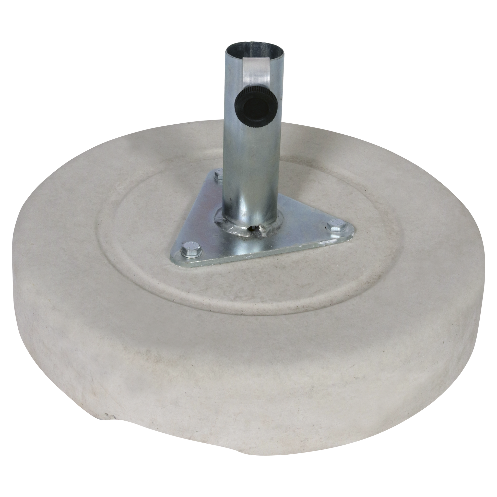 25kg Concrete Base With Spigot - Grey
