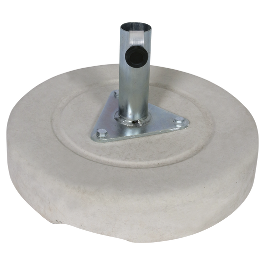 25kg Concrete Base With Spigot - Grey