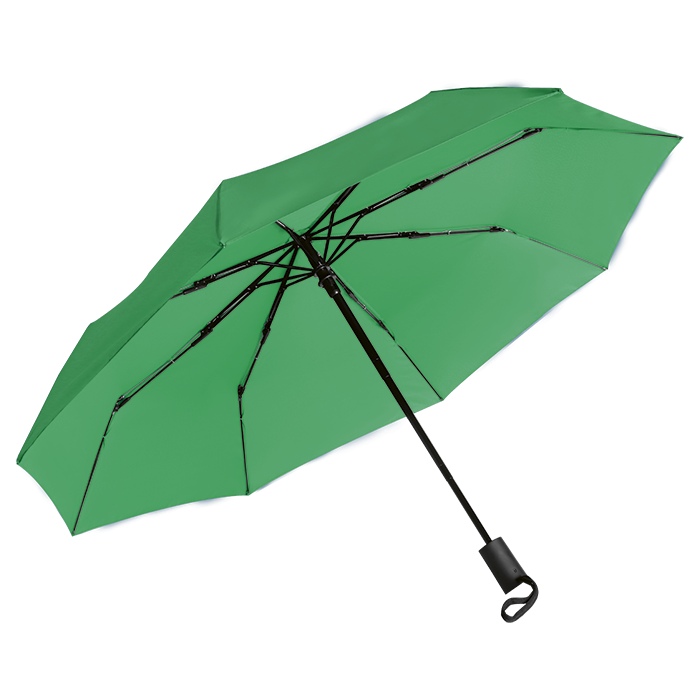 Deluxe Compact Umbrella - Emerald Green