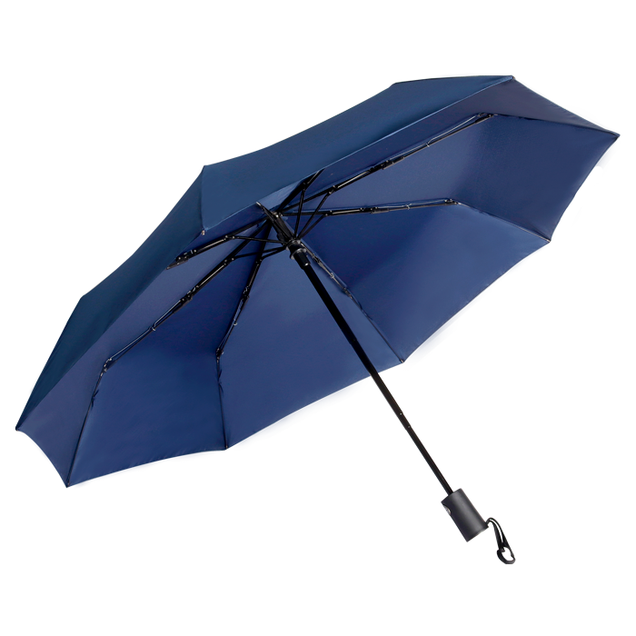 Deluxe Compact Umbrella - Navy