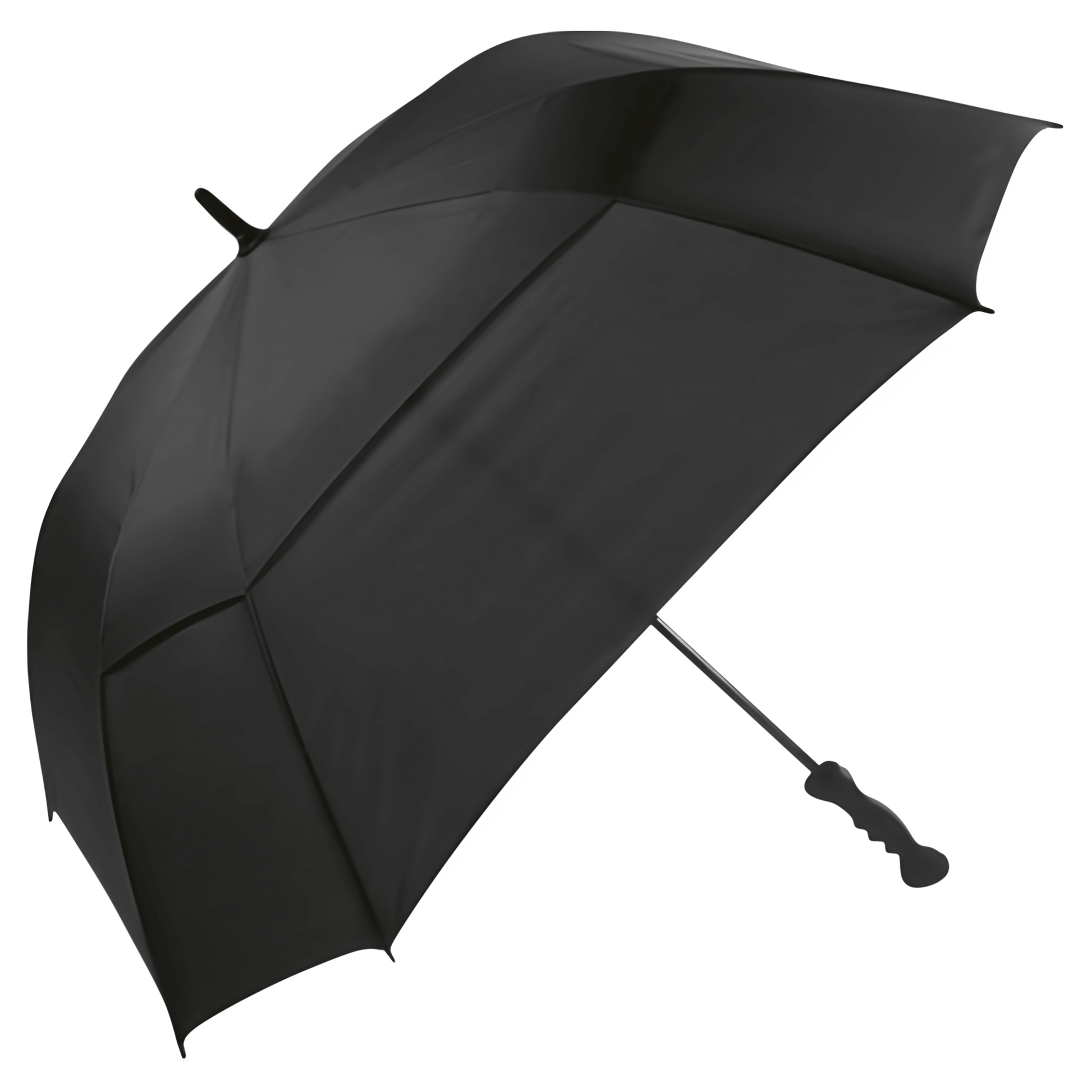 Square Golf Umbrella - Black