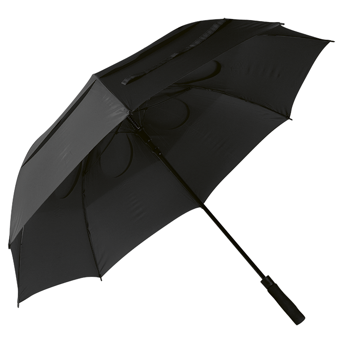 Windproof Golf Umbrella - Black