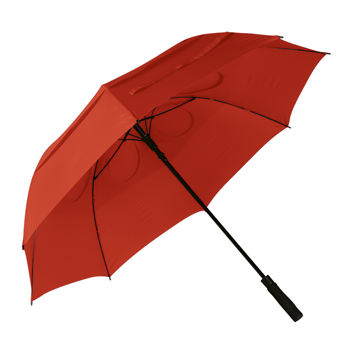 Windproof Golf Umbrella - Red