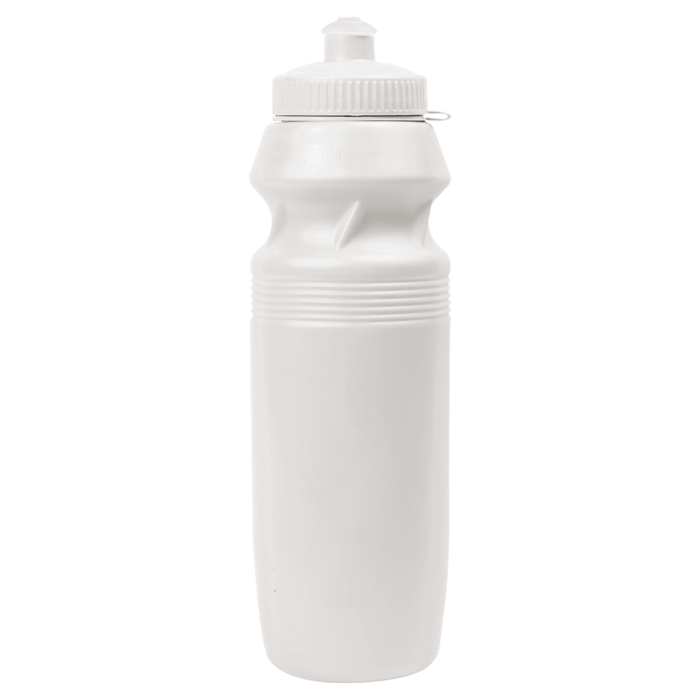 750ml Sports Water Bottle - White