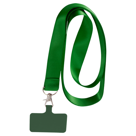 Cellphone Petersham Neck Lanyard - Green