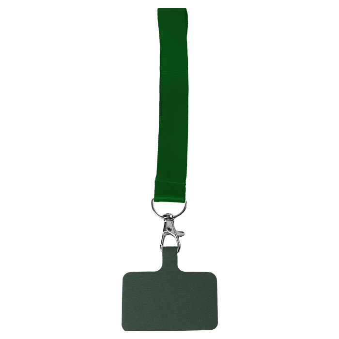 Cellphone Petersham Wrist Lanyard - Green
